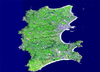 Džersijas sala - starp Franciju un Angliju Par džersiju uk kartē